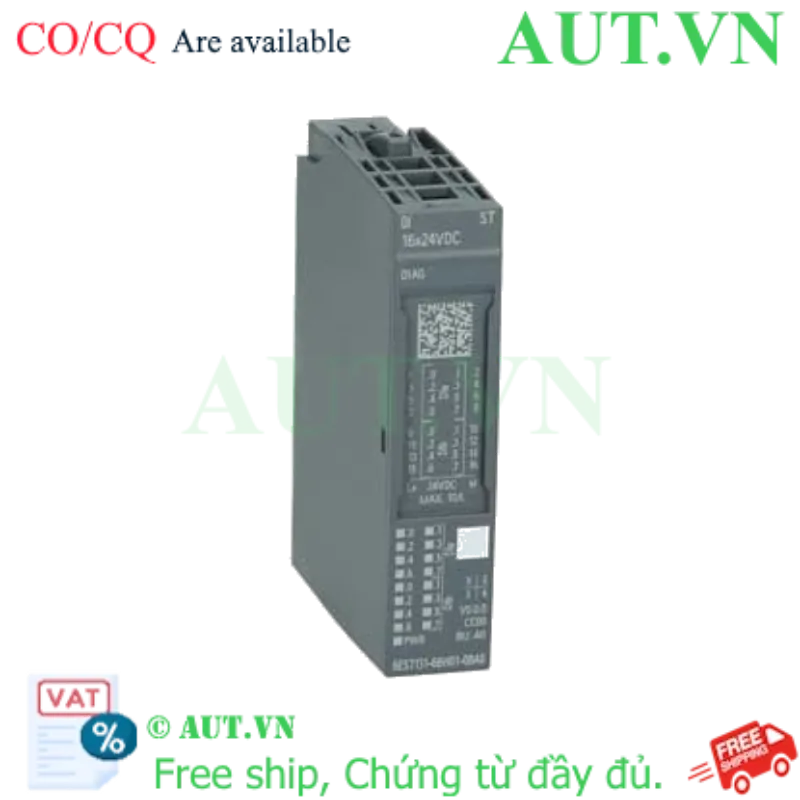 Ảnh của Mô Đun Ngõ Vào Số Siemens 6ES7131-6BH01-0BA0 | 16DI 24VDC, SM 1221, Siêu Mỏng 15mm