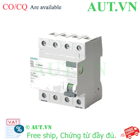 Ảnh của RCCB Siemens 5SV4742-0 25A 500mA 3P+N