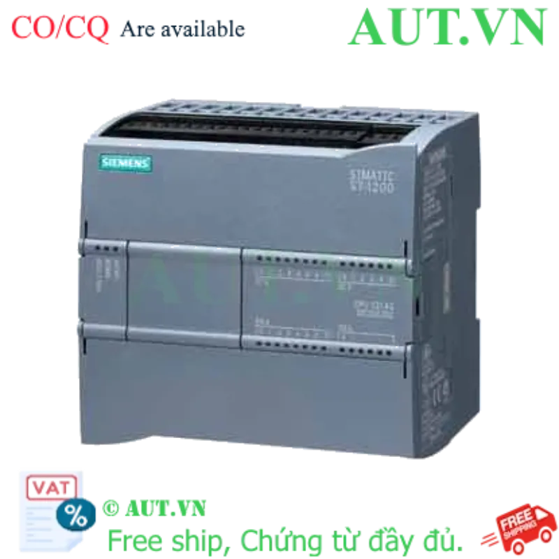 Ảnh của PLC Siemens S7-1200 CPU 1214C DC/DC/DC 6ES7214-1AG40-0XB0 | Điều Khiển Servo & Profinet | AUT VN