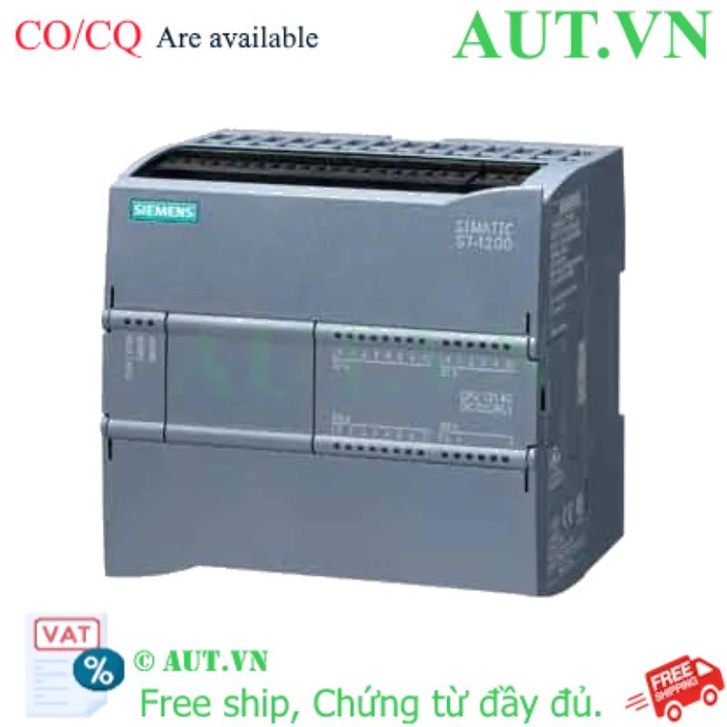 Ảnh của PLC Siemens S7-1200 CPU 1214C 6ES7214-1HG40-0XB0 | DC/DC/Relay | 14DI/10DO | PROFINET