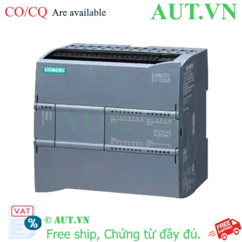 Ảnh của PLC Siemens 6ES7214-1BG40-0XB0 S7-1200 CPU 1214C | Nguồn AC, Ngõ Ra Relay, PROFINET