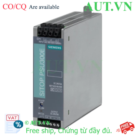 Ảnh của Bộ nguồn Siemens 6EP1433-0AA00 24V 5A