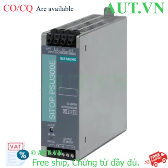 Ảnh của Bộ nguồn Siemens 6EP1433-0AA00 24V 5A