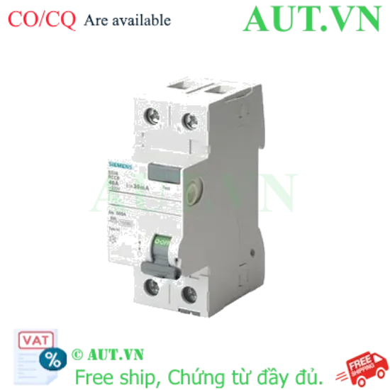 Ảnh của RCCB Siemens 5SV4317-0 80A 30mA 1P+N