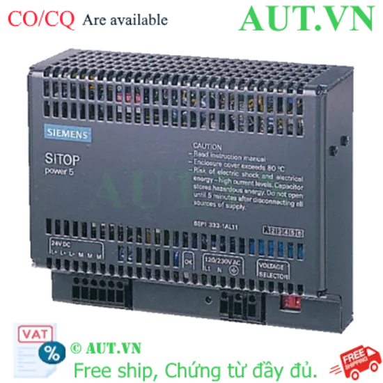 Ảnh của Bộ nguồn Siemens 6EP1334-1AL12 24V 10A