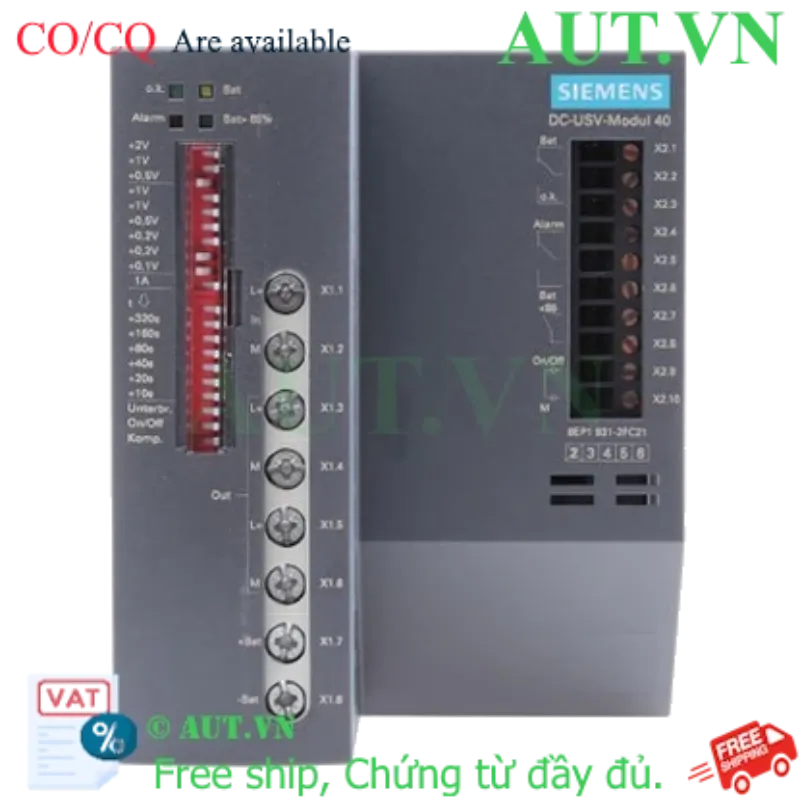 Ảnh của 6EP1931-2FC21 – Bộ lưu điện SITOP DC UPS module 24 V/40 A