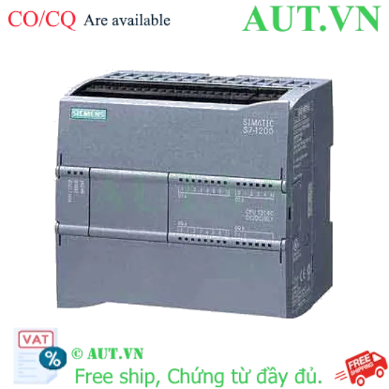Ảnh của 6ES7215-1HG40-0XB0 - SIEMENS Bộ lập trình PLC SIMATIC S7-1200 - 24VDC