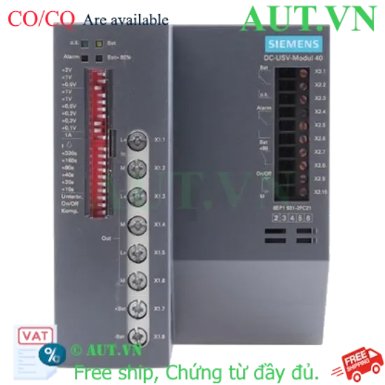 Ảnh của 6EP1931-2FC42 – Bộ lưu điện SITOP DC UPS module 24 V/40 A