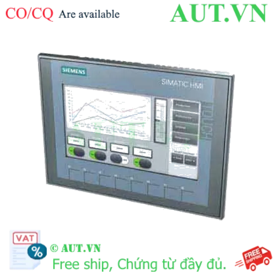 Ảnh của Màn hình HMI Siemens 6AV2123-2GB03-0AX0 7 inch - Cảm ứng, PROFINET, IP65 chính hãng AUT VN