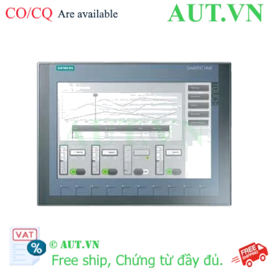 Ảnh của Màn hình HMI Siemens 6AV2123-2MA03-0AX0 - 12 Inch, Cảm ứng TFT, Truyền thông Profibus/MPI