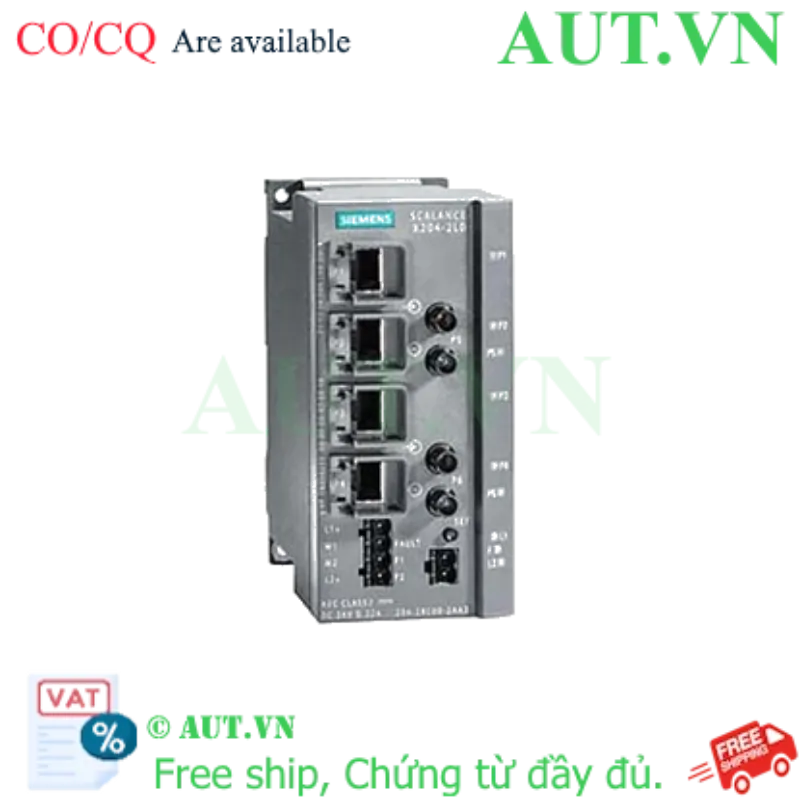 Ảnh của 6GK5204-2BC10-2AA3 – Bộ chia mạng Switch IE SCALANCE X204-2LD