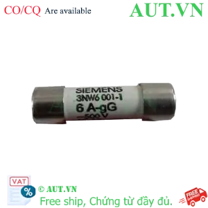 Ảnh của 3NW6001-1 cầu chì SIEMENS, 6A, 500VAC, 10x38 mm, mới
