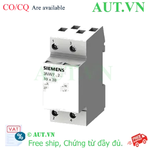 Ảnh của 3NW7024 - Giá đỡ cầu chì Siemens 2P, 32A, 600-690VAC