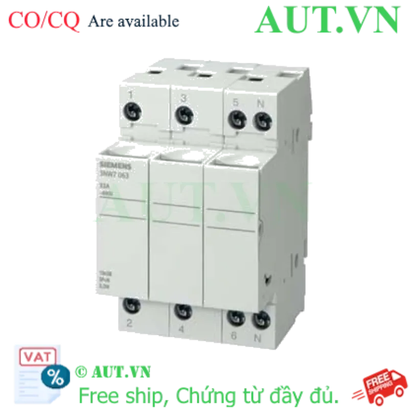 Ảnh của 3NW7033 đế cầu chì công nghiệp SIEMENS, 600-690VAC