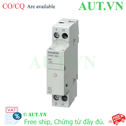 Ảnh của 3NW7054 giá đỡ cầu chì SIEMENS, 32A, 600VAC, 690VAC