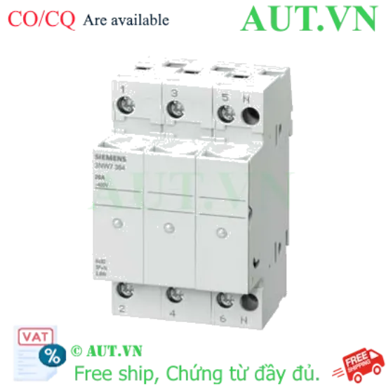Ảnh của 3NW7064 giá đỡ cầu chì hình trụ SIEMENS, 600-690VAC
