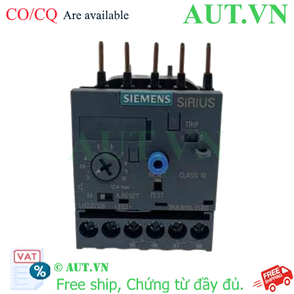 Ảnh của 3RB3016-1SB0 rơle nhiệt điện tử SIEMENS, 3-2A, tư vấn 24/7