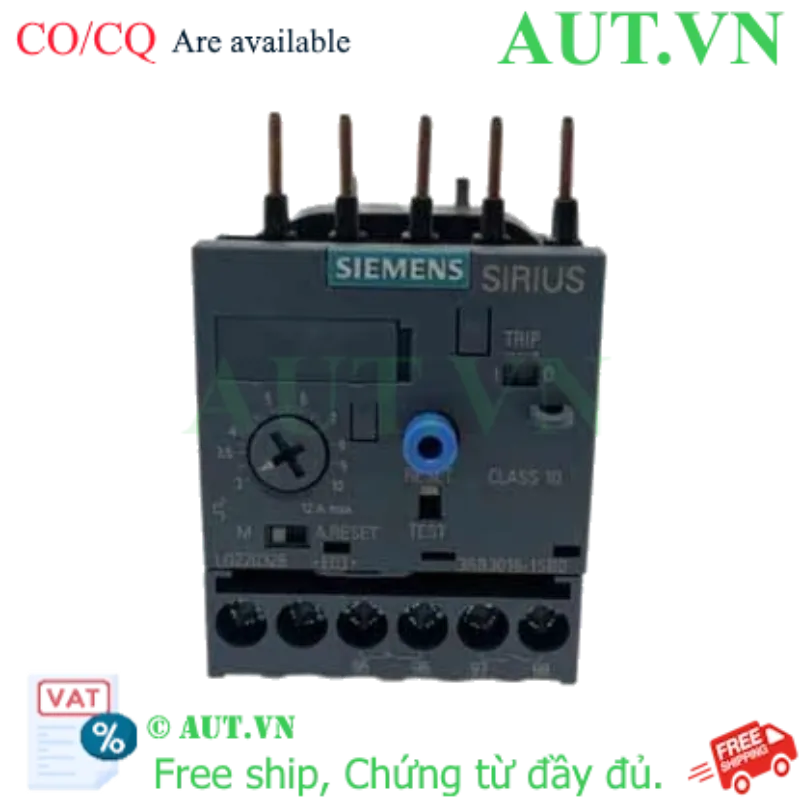 Ảnh của 3RB3016-1SB0 rơle nhiệt điện tử SIEMENS, 3-2A, tư vấn 24/7