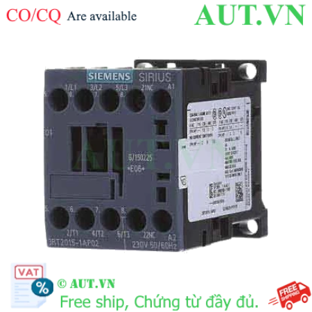 Ảnh của 3RT2015-1AP02 bộ khởi động từ 3 pha SIEMENS, 3NO, 3 pha