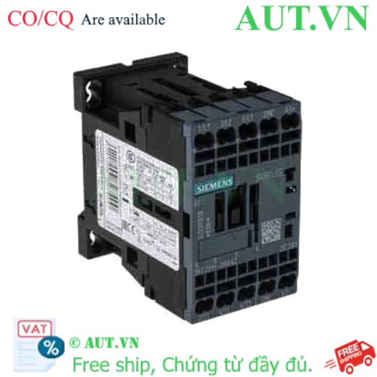 Ảnh của 3RT2015-2BB42 contactor giá rẻ SIEMENS, 3 pha, mới 100%