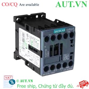 Ảnh của 3RT2016-1AB01 - Khởi động từ 3 pha Siemens 9A, 3NO, 24VDC