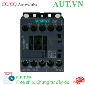 Ảnh của 3RT2016-1BB42 công tắc tơ điện từ SIEMENS, 3NO, chính hãng