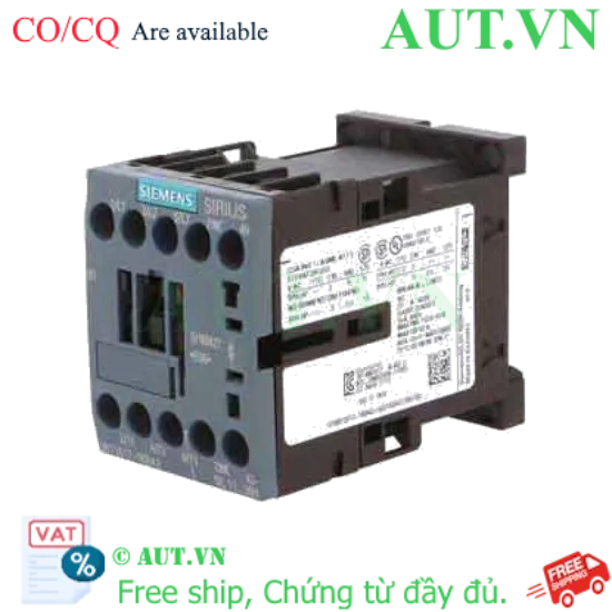 Ảnh của 3RT2016-1KB42 contactor 3P SIEMENS, 3 pha, 3NO, mới 100%