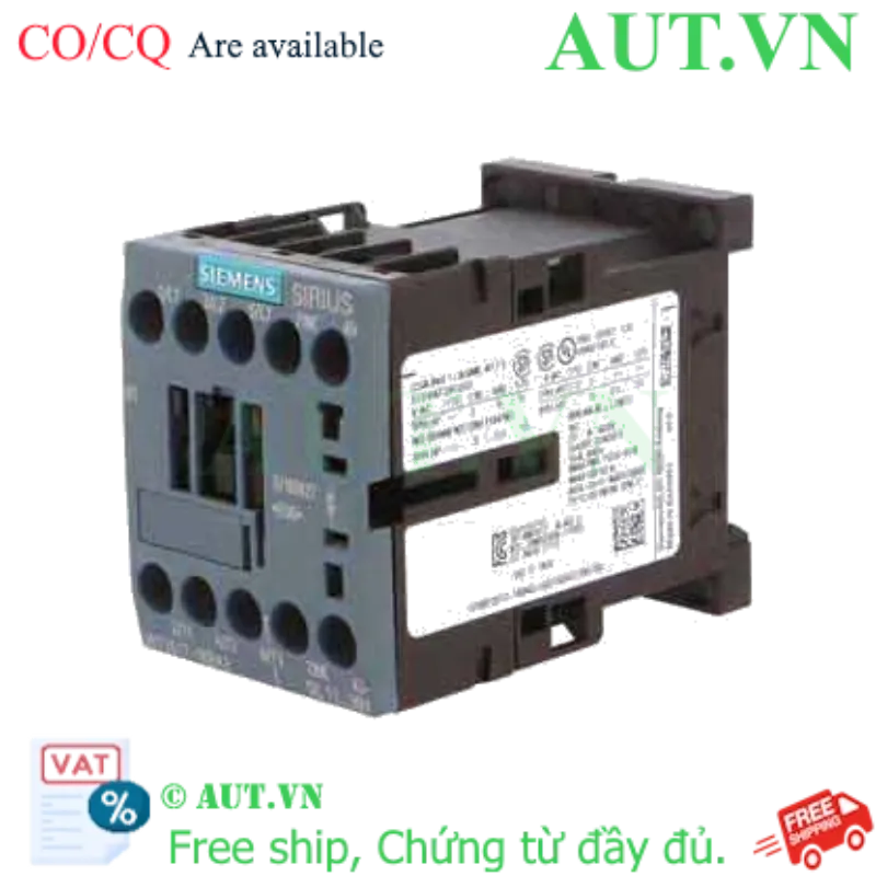 Ảnh của 3RT2016-1KB42 contactor 3P SIEMENS, 3 pha, 3NO, mới 100%