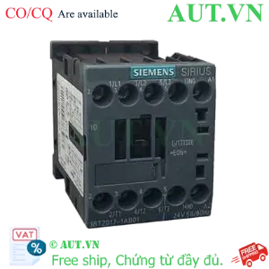 Ảnh của 3RT2017-1AB01 contactor SIEMENS, 3 pha, 3NO, chính hãng