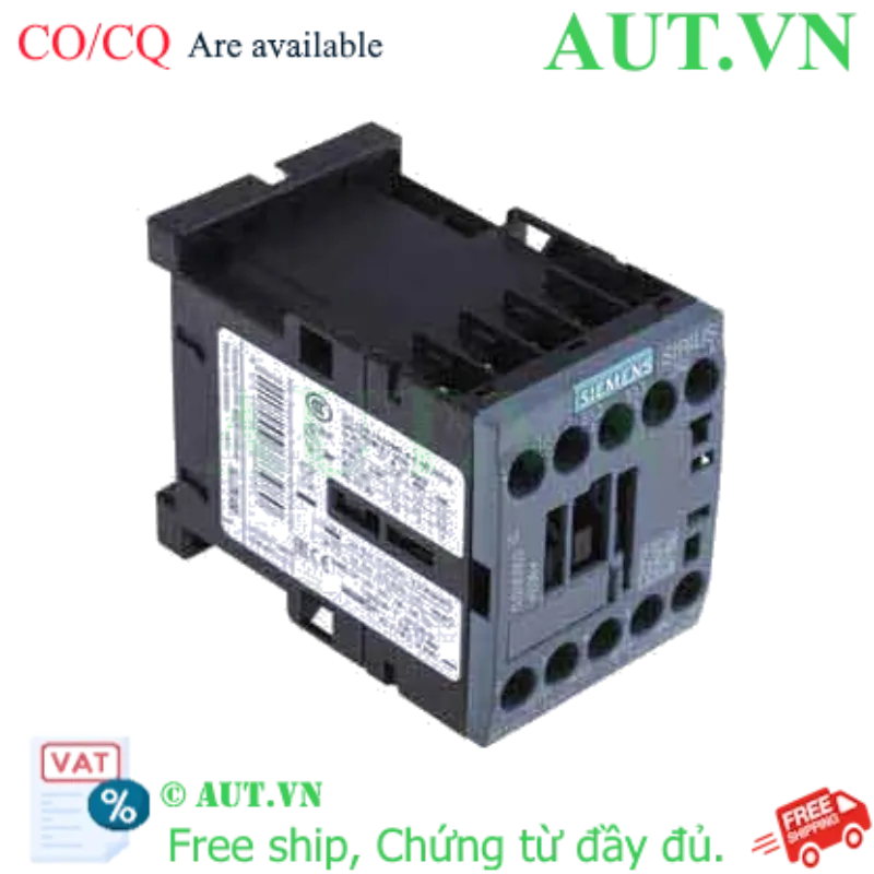 Ảnh của Contactor SIEMENS 3RT2017-1AP01 (12A, 5.5kW, 230VAC)