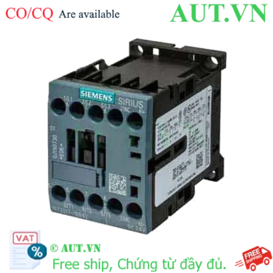 Ảnh của 3RT2017-1BB42 công tắc tơ điện từ SIEMENS - 3NO - 12A