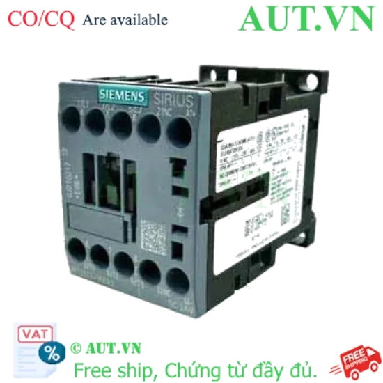 Ảnh của 3RT2017-1FB42 contactor 3P SIEMENS, 3 pha, 3NO, mới 100%