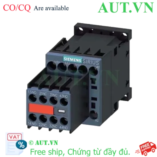 Ảnh của 3RT2018-1BB44-3MA0 bộ khởi động từ 3 pha SIEMENS