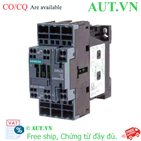 Ảnh của 3RT2024-2BB40 contactor 3 pha SIEMENS, 3 pha, 12A, 3NO