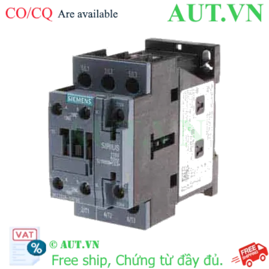 Ảnh của 3RT2026-1AF00 công tắc khởi động từ SIEMENS, 3NO, 3 pha