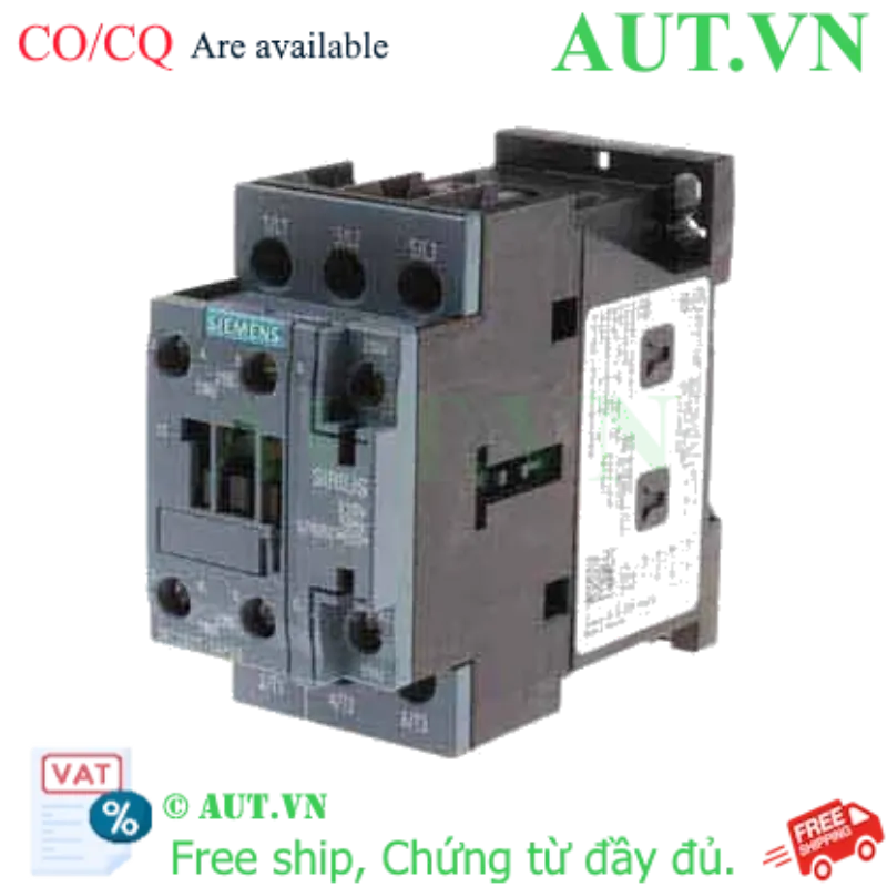 Ảnh của 3RT2027-1AP00 contactor 3P SIEMENS, 3 pha, 3NO, mới 100%