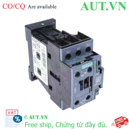 Ảnh của 3RT2027-1BB40 contactor SIEMENS 3 pha, 3NO, hỗ trợ tư vấn