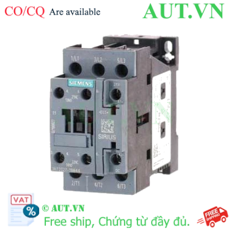 Ảnh của 3RT2027-1BB44 contactor 3 pha SIEMENS, 3 pha, 24VDC, 32A