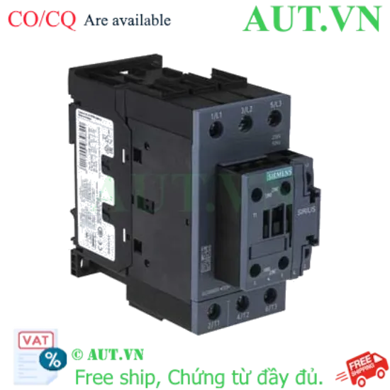 Ảnh của 3RT2036-1AP00 khởi đông từ 3 pha SIEMENS, 3 pha, 230VAC