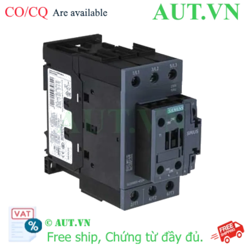 Ảnh của 3RT2036-1AP00 khởi đông từ 3 pha SIEMENS, 3 pha, 230VAC