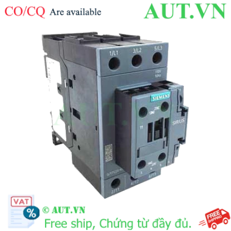 Ảnh của 3RT2038-1AF00 bộ khởi động từ SIEMENS, 110VAC, 80A