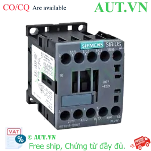 Ảnh của 3RT6015-1BB41 - Khởi động từ Siemens 7A, 3P, 3NO, 24VDC