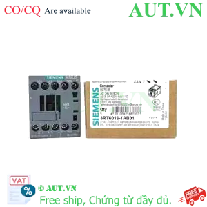 Ảnh của 3RT6016-1AB01 contactor 3 pha SIEMENS, 3 pha, 9A, 3NO