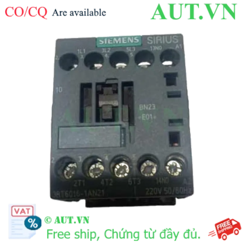 Ảnh của 3RT6016-1AN21 contactor giá rẻ SIEMENS 3 pha, tư vấn 24/7