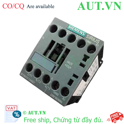 Ảnh của 3RT6017-1AN21 bộ khởi động từ 3 pha SIEMENS, 3NO, 3 pha
