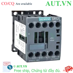 Ảnh của 3RT6018-1AB01 - Khởi động từ Siemens 16A, 3P, 3NO, 24VAC
