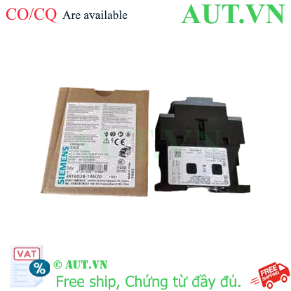 Ảnh của 3RT6028-1AN20 bộ khởi động từ 3 pha SIEMENS, 3NO, 220VAC