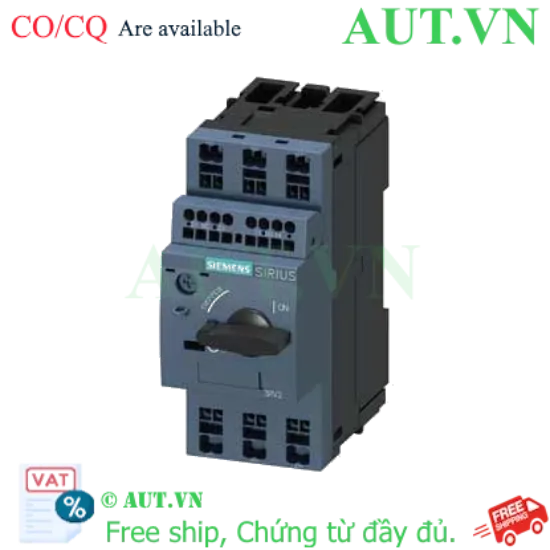 Ảnh của 3RV2011-0KA25 bộ ngắt mạch SIEMENS, 0.9-1.25A, chính hãng