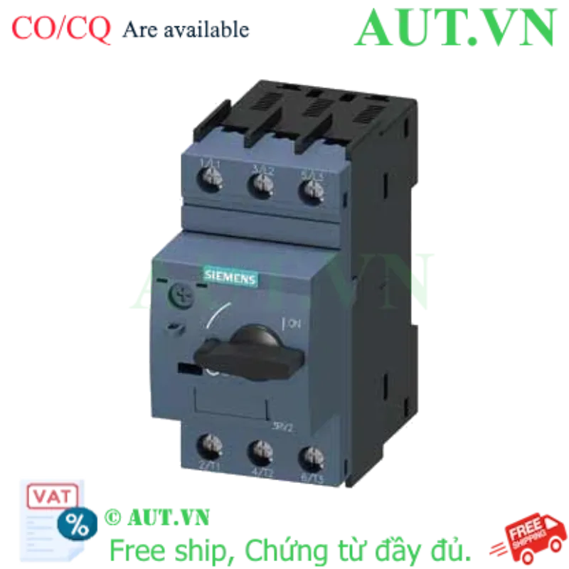 Ảnh của 3RV2011-1GA10 bộ ngắt mạch bảo vệ động cơ SIEMENS