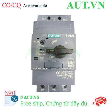 Ảnh của 3RV2031-4PA10 khởi động động cơ đồng bộ SIEMENS, giá rẻ